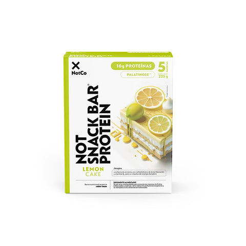 Not Snack Bar Protein - Lemon Cake  5 unidades