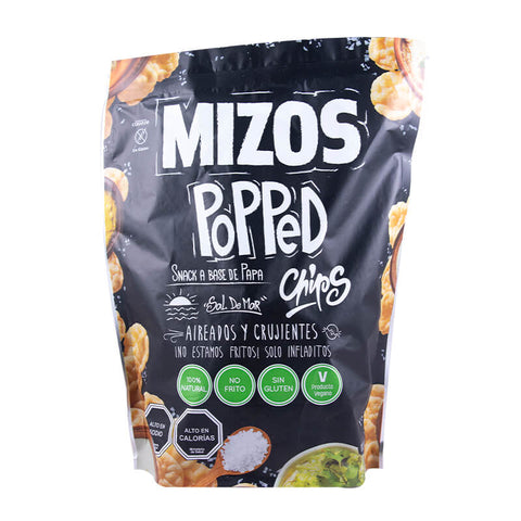 Mizos Popped Chips de Papa con Sal de Mar